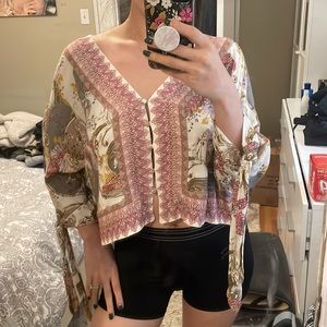 Free people flowy top XS